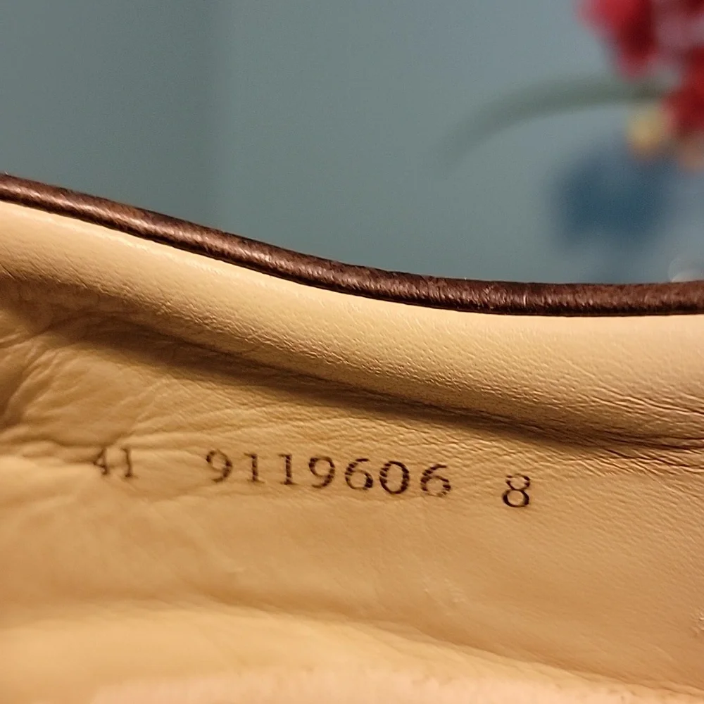 Finn Comfort‎ London Lace Up Brown Leather Shoes 41, US 8